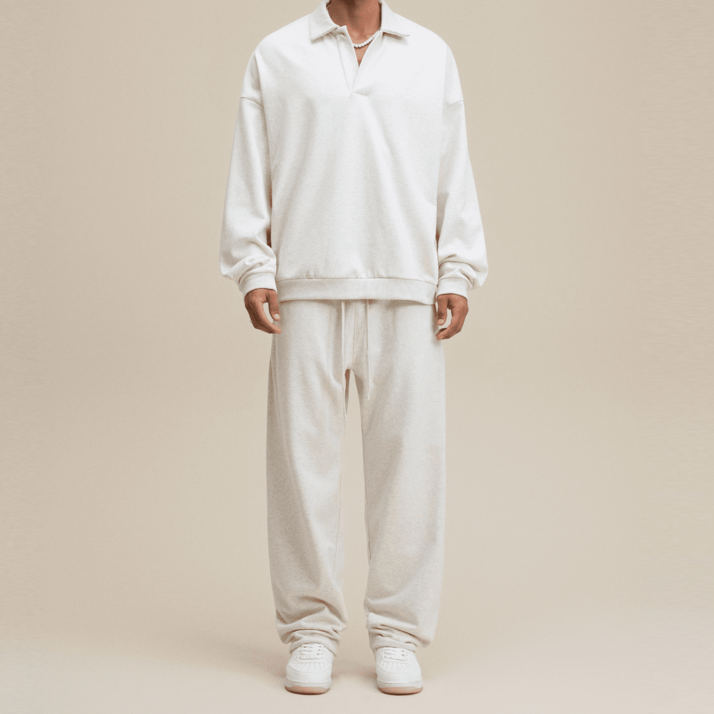 SF Polo Collar Sweatshirt