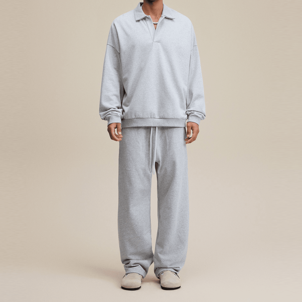 SF Polo Collar Sweatshirt