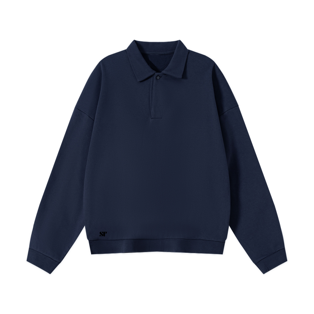 SF Polo Collar Sweatshirt
