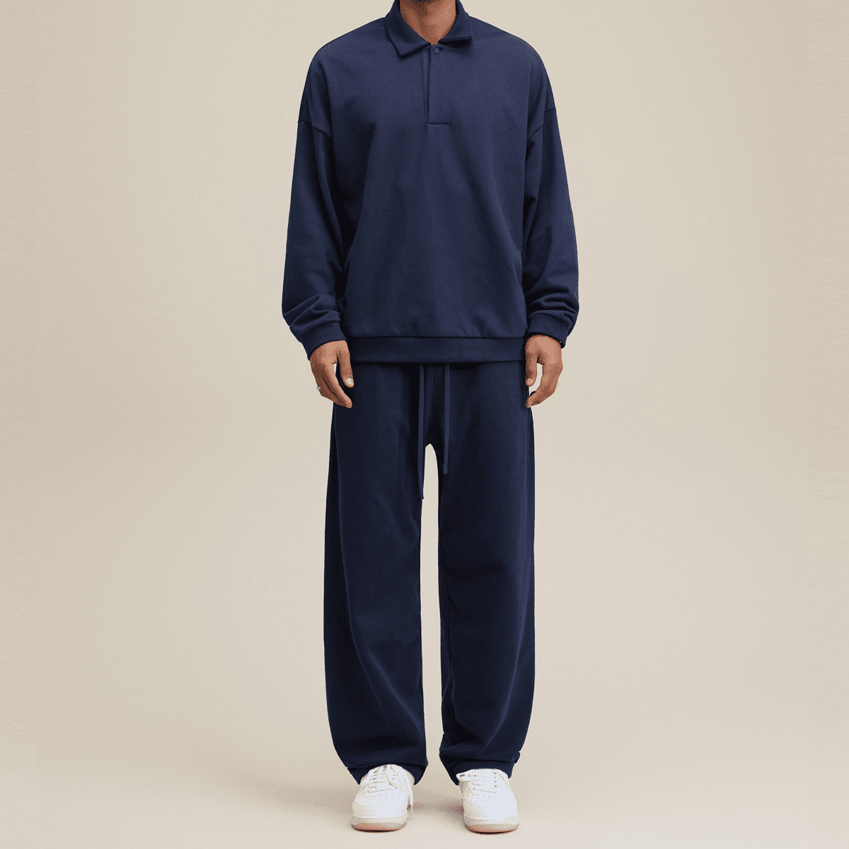 SF Polo Collar Sweatshirt
